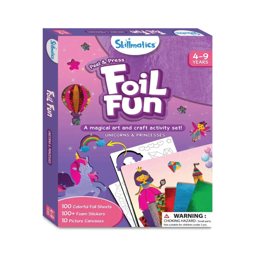 Skillmatics Foil Fun Unicorns & Princesses