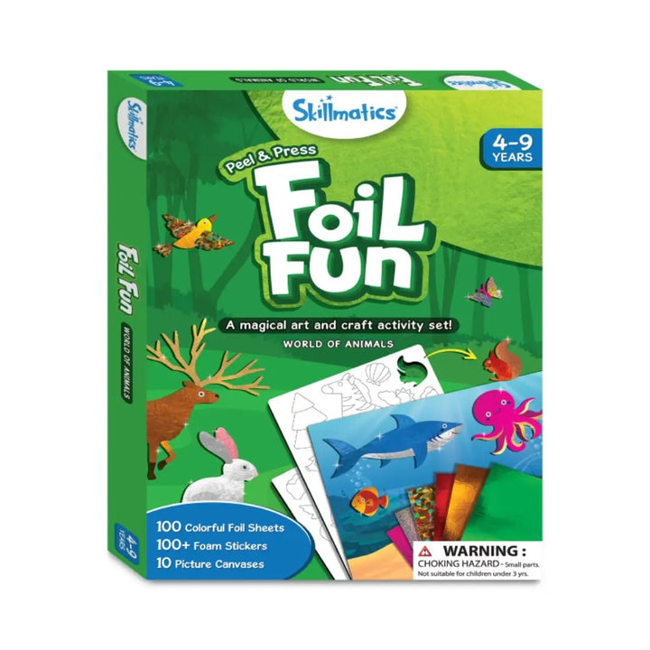 Skillmatics Foil Fun World Of Animals