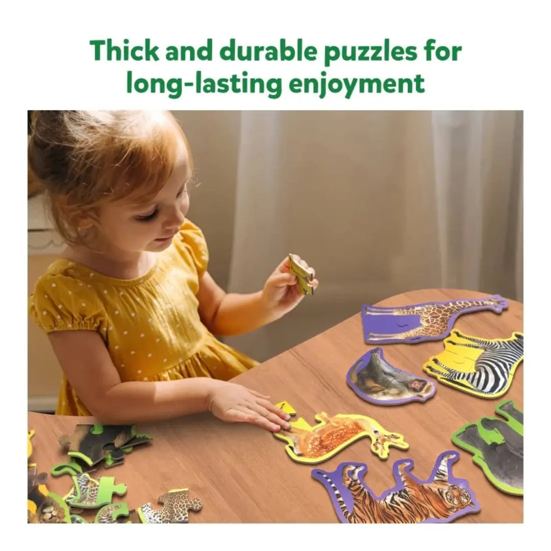 Skillmatics Step By Step Puzzles Wild Animals