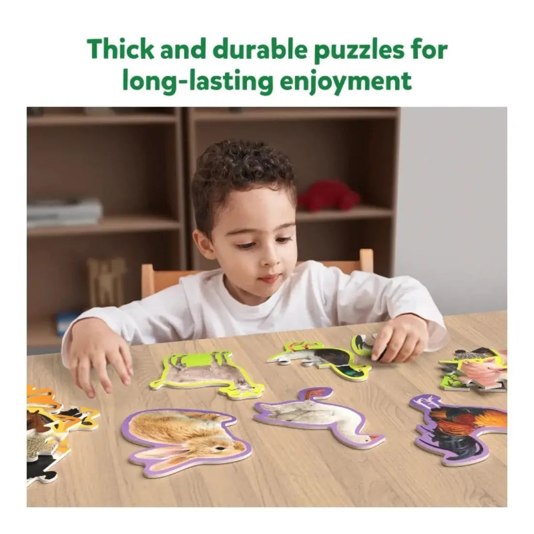 Skillmatics Step By Step Puzzles Farm Animals