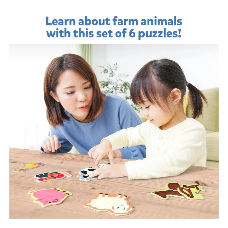 Skillmatics My First Puzzle Set At The Farm