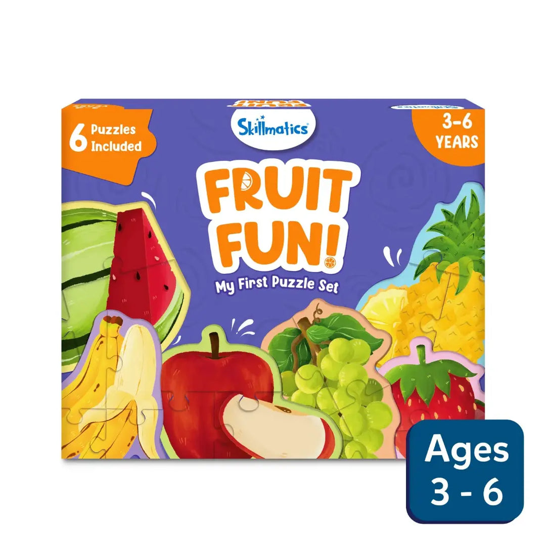 Skillmatics My First Puzzle Set Fruit Fun