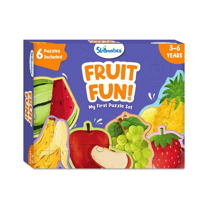 Skillmatics My First Puzzle Set Fruit Fun