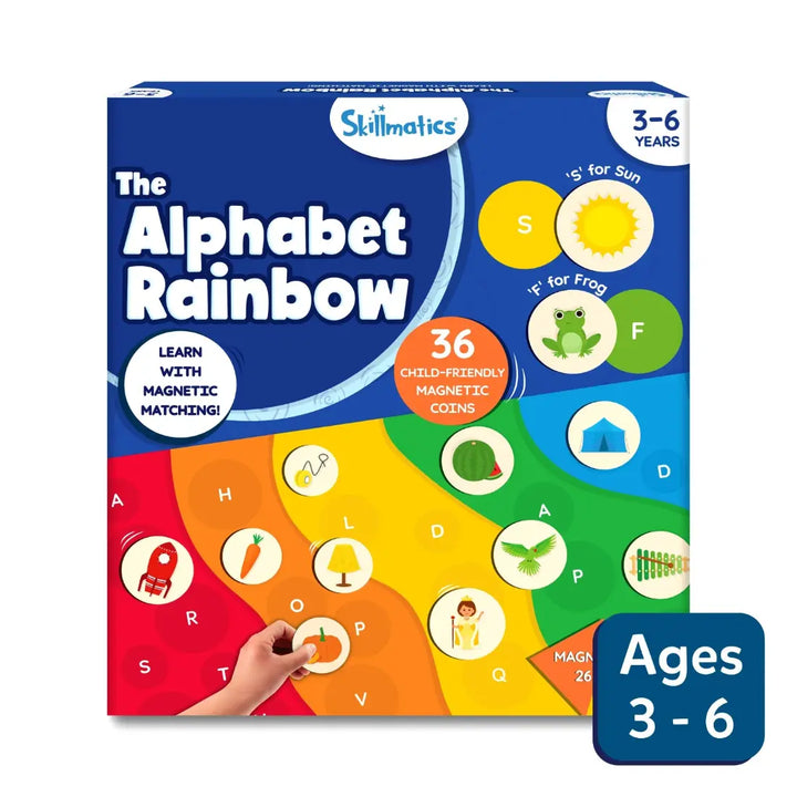 Skillmatics Magnetic Match The Alphabet Rainbow