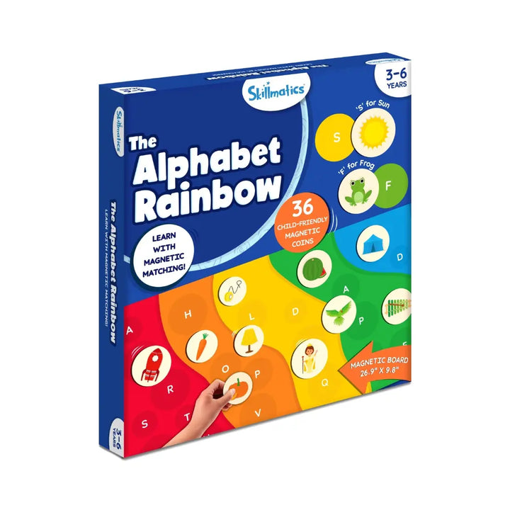 Skillmatics Magnetic Match The Alphabet Rainbow