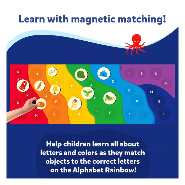 Skillmatics Magnetic Match The Alphabet Rainbow