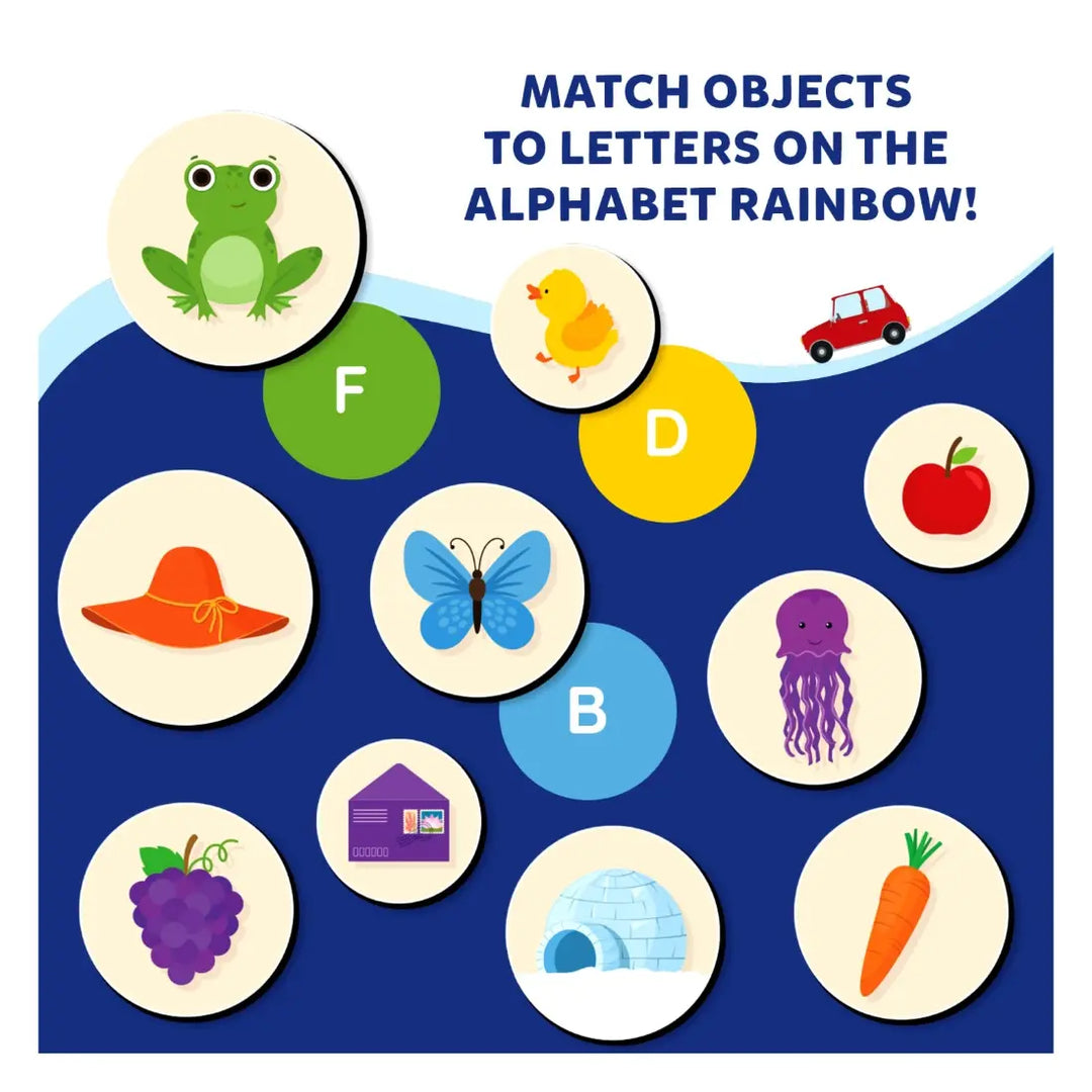 Skillmatics Magnetic Match The Alphabet Rainbow