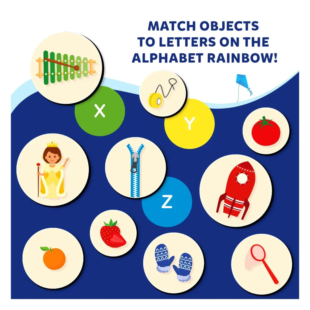 Skillmatics Magnetic Match The Alphabet Rainbow