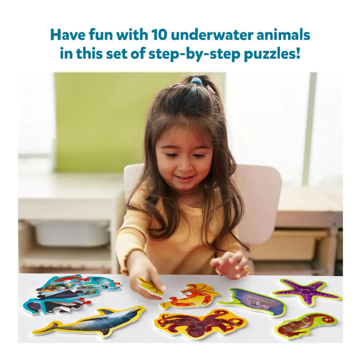 Skillmatics Step By Step Puzzles Underwater Animals