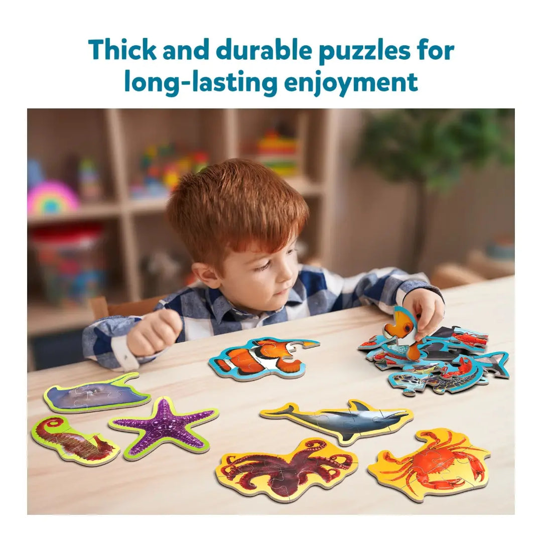 Skillmatics Step By Step Puzzles Underwater Animals