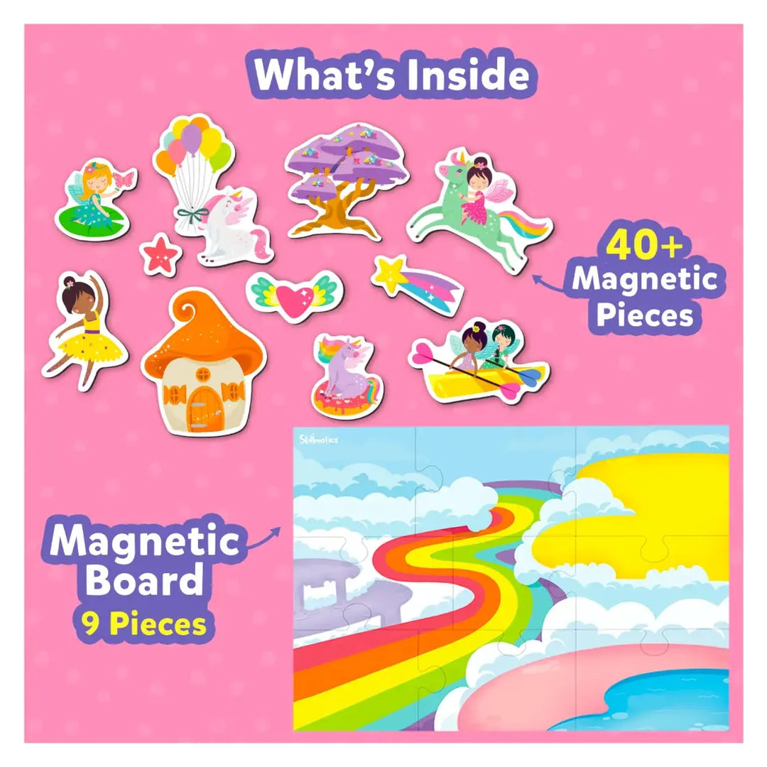 Skillmatics Magnetopia Princess & Unicorn Land