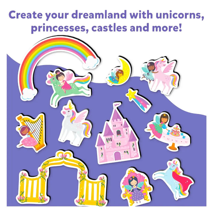 Skillmatics Magnetopia Princess & Unicorn Land