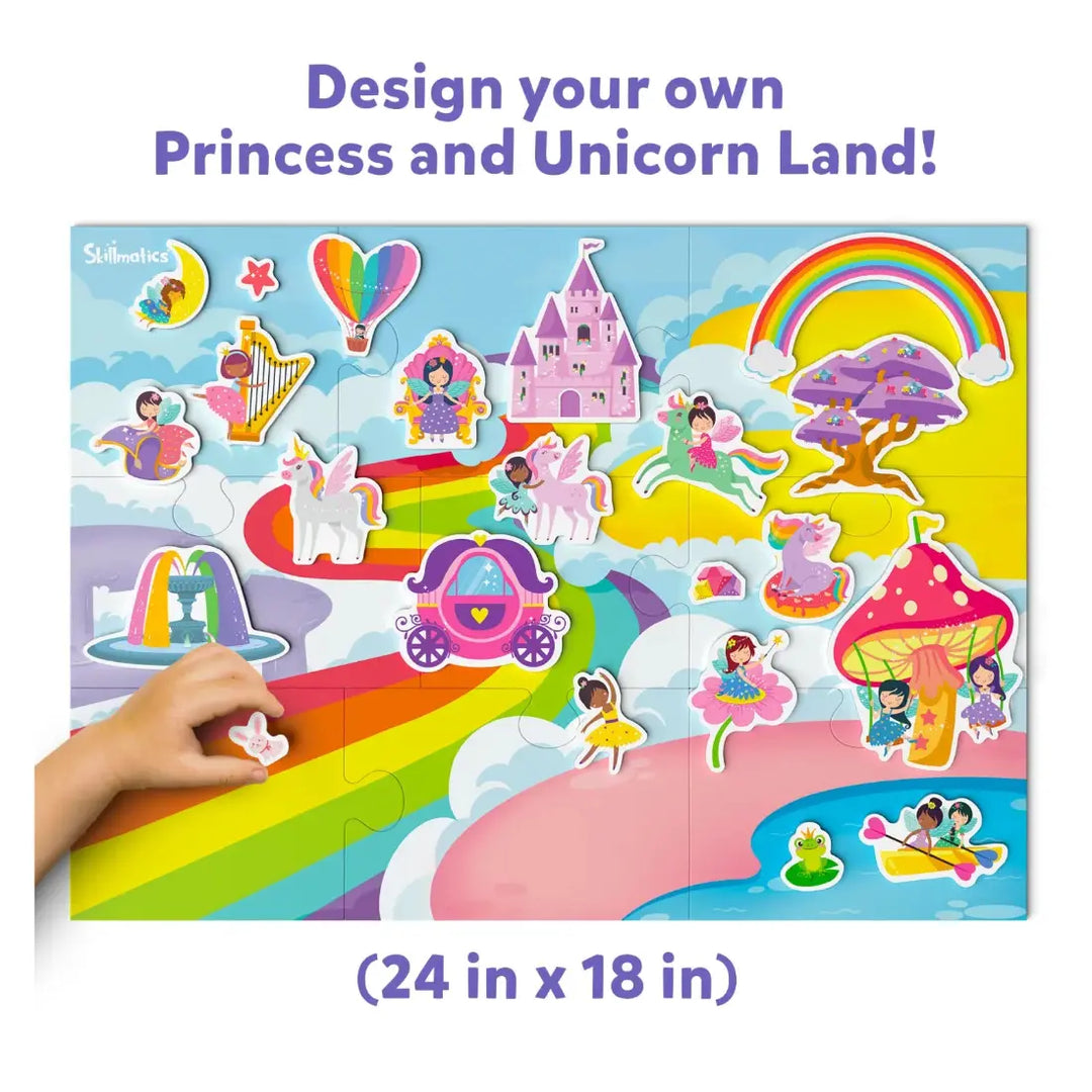 Skillmatics Magnetopia Princess & Unicorn Land