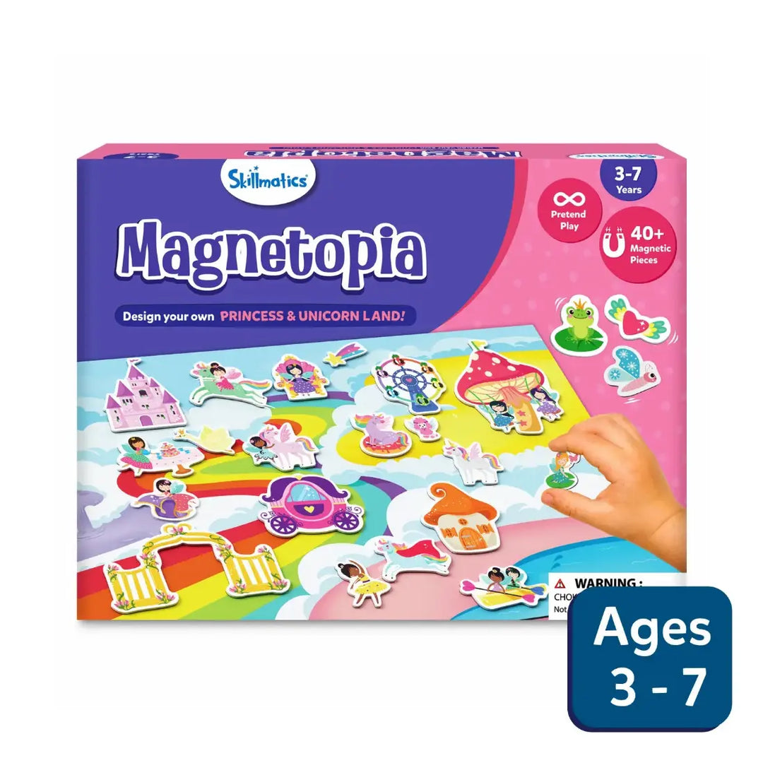 Skillmatics Magnetopia Princess & Unicorn Land