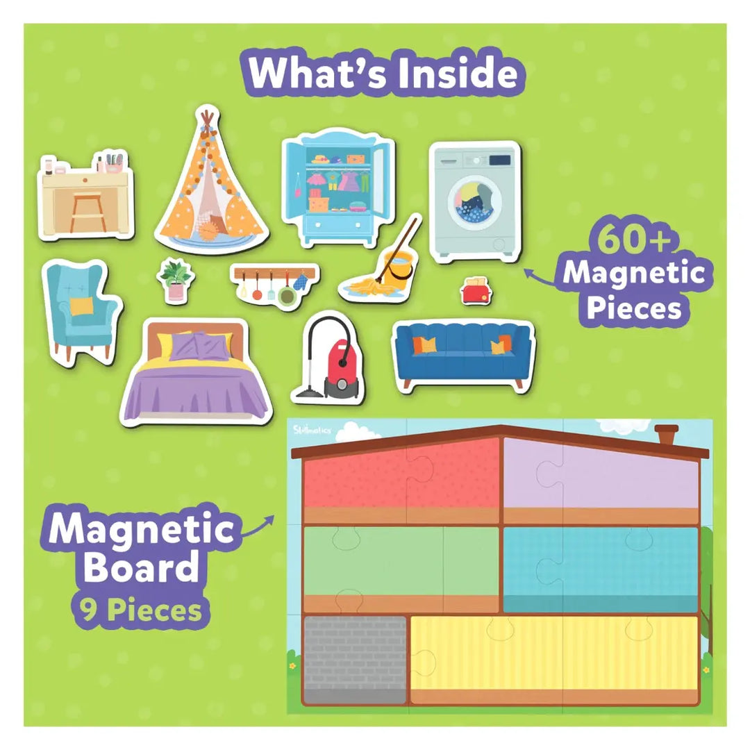 Skillmatics Magnetopia Home