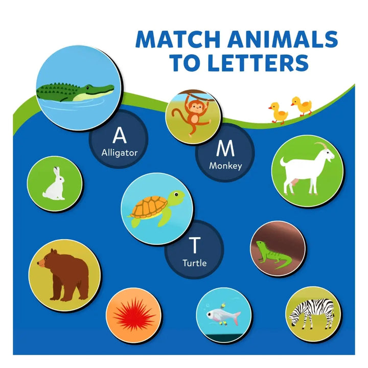 Skillmatics Magnetic Match The World Of Letters, Numbers & Animals