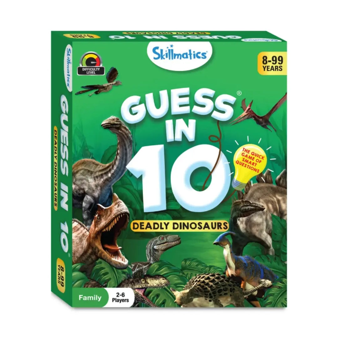 Skillmatics Guess in 10 Deadly Dinosaurs