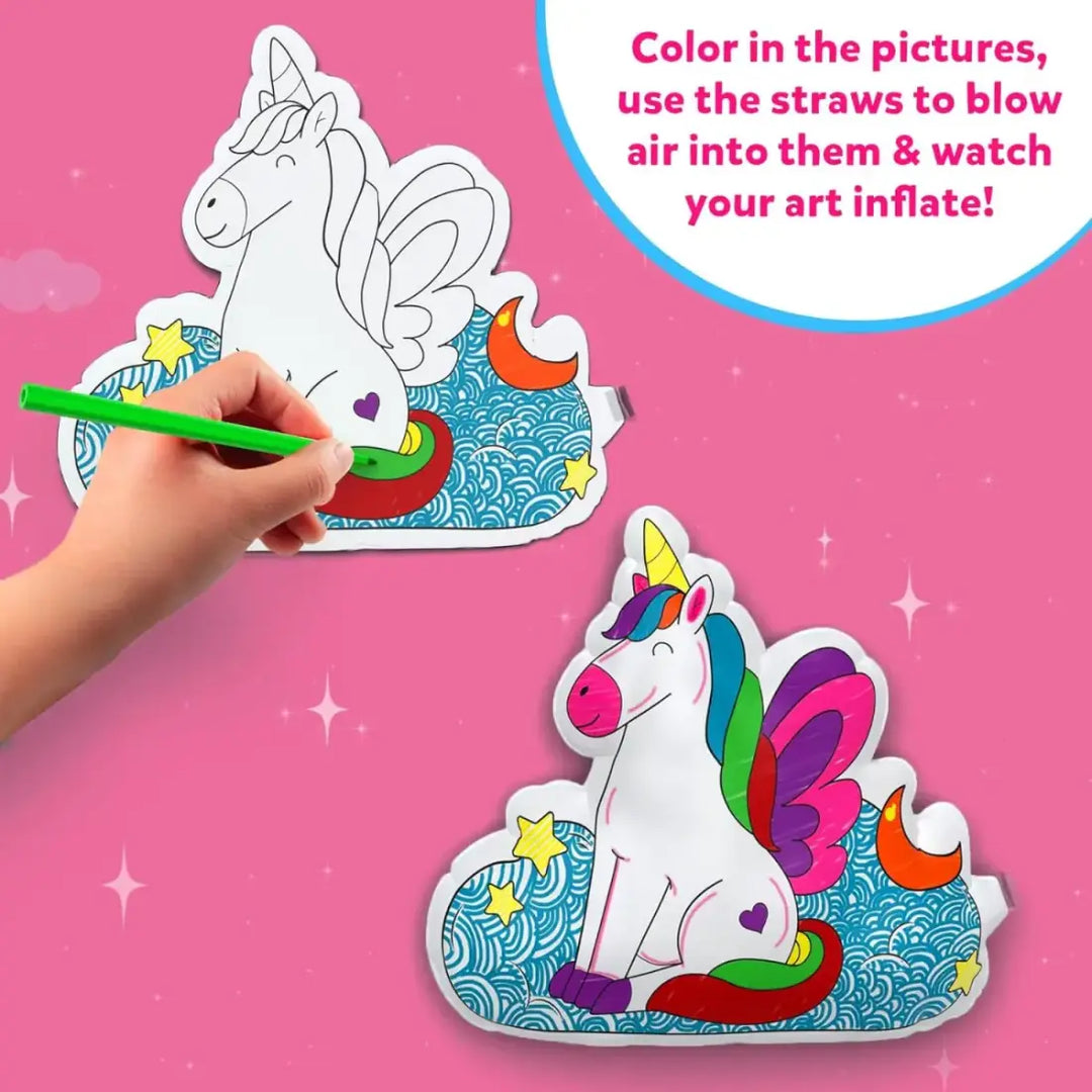 Skillmatics Inflatable Art Unicorns & Princesses