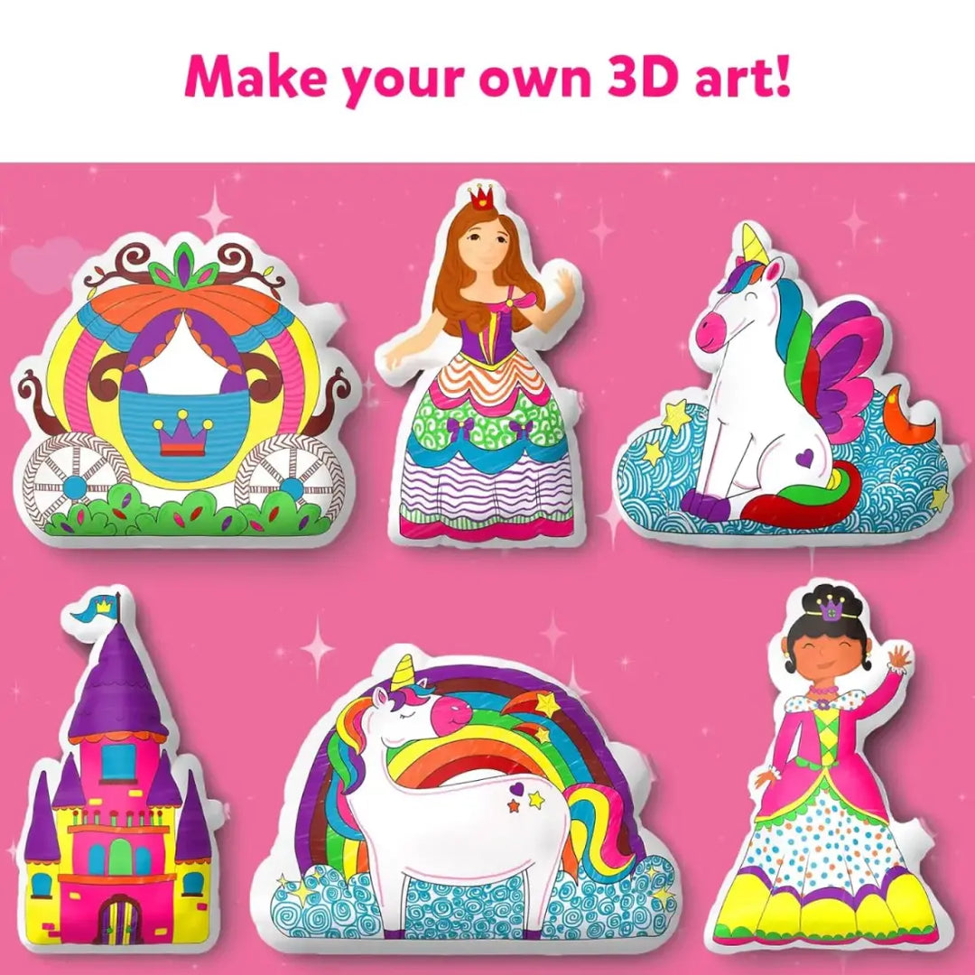 Skillmatics Inflatable Art Unicorns & Princesses