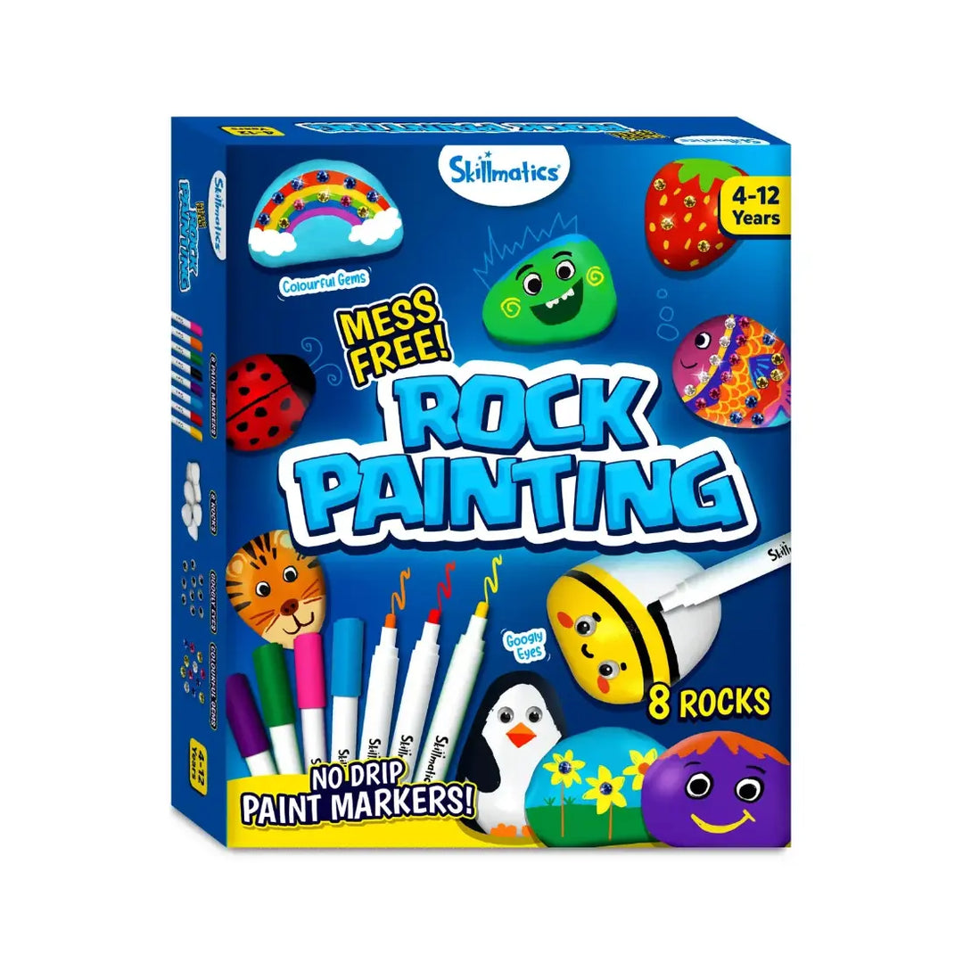 Skillmatics Mess Free! Rock Painting