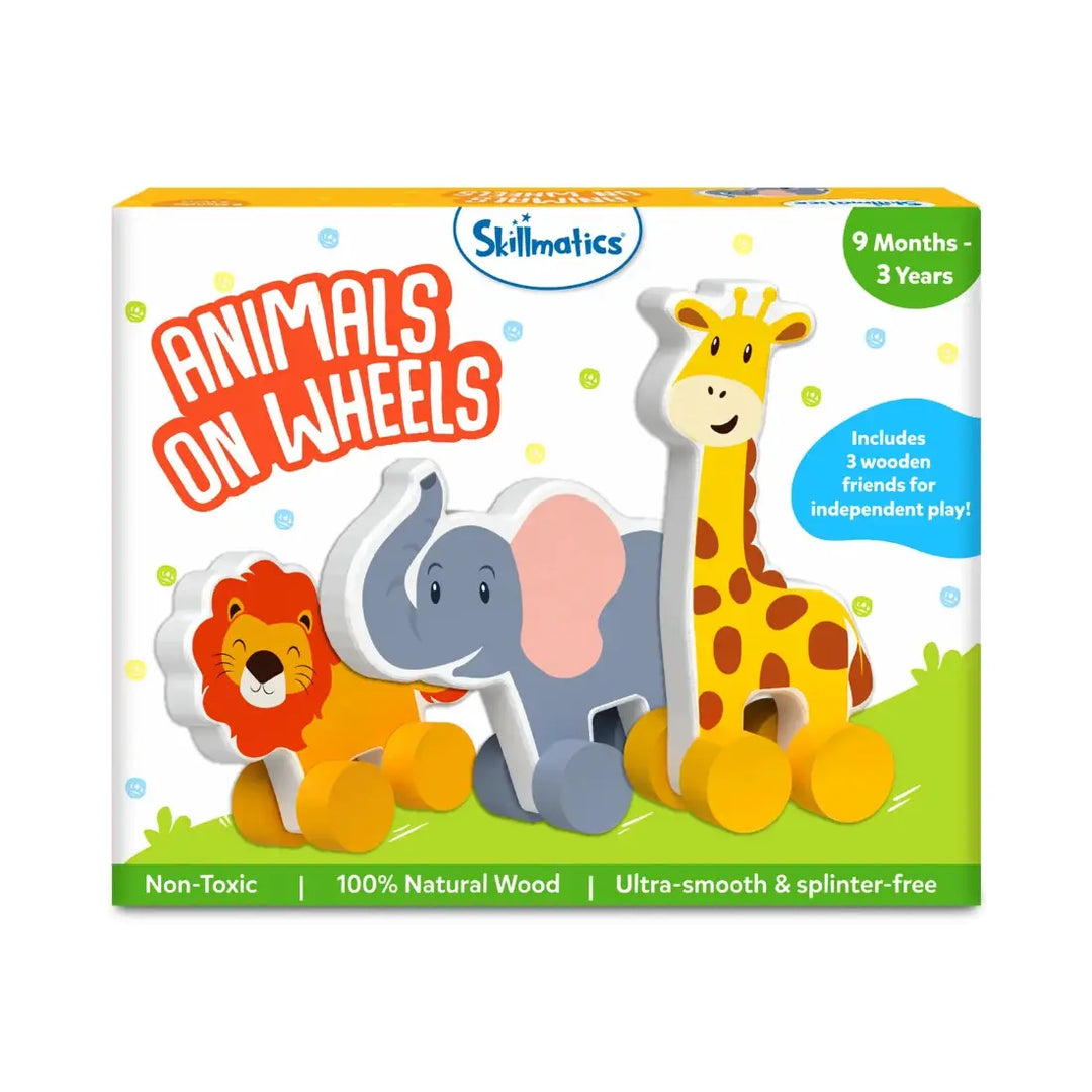 Skillmatics Animals On Wheels