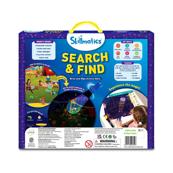 Skillmatics Search & Find Flashlight Magic!