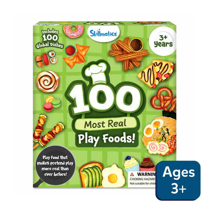 Skillmatics 100 Most Real Play Foods