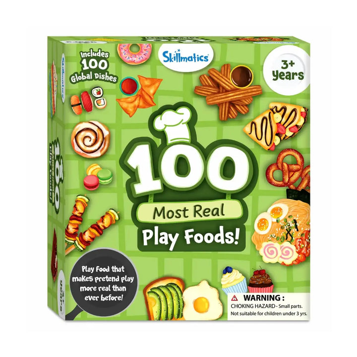 Skillmatics 100 Most Real Play Foods