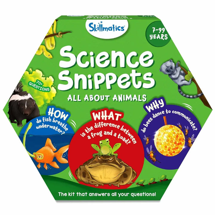 Skillmatics Science Snippets All About Animals