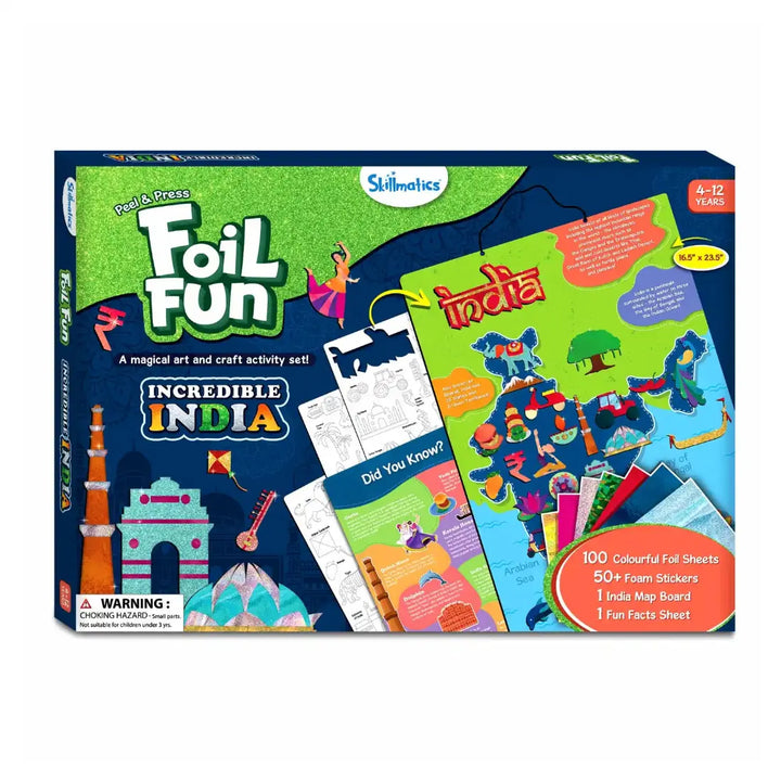 Skillmatics Foil Fun Incredible India