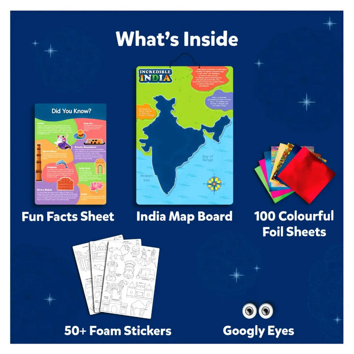 Skillmatics Foil Fun Incredible India