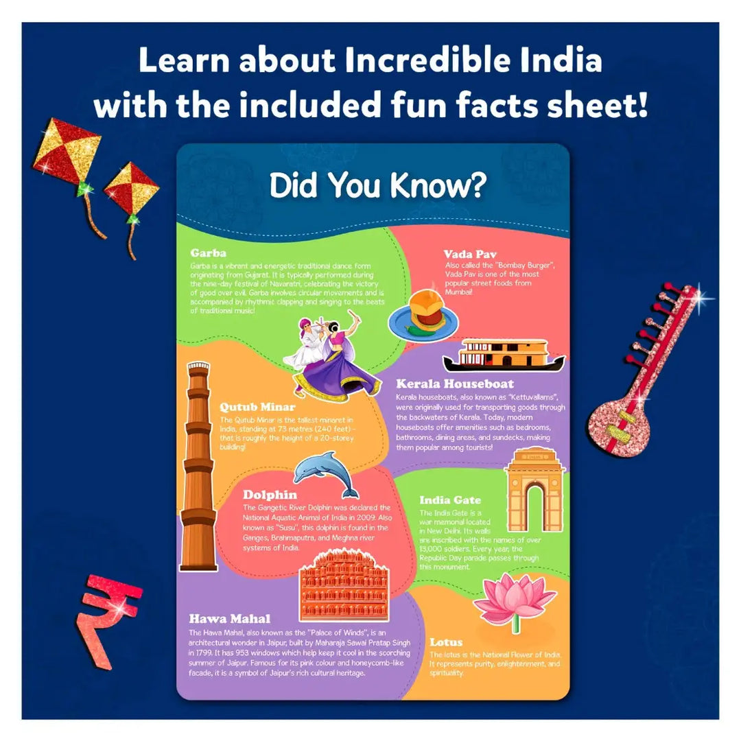 Skillmatics Foil Fun Incredible India