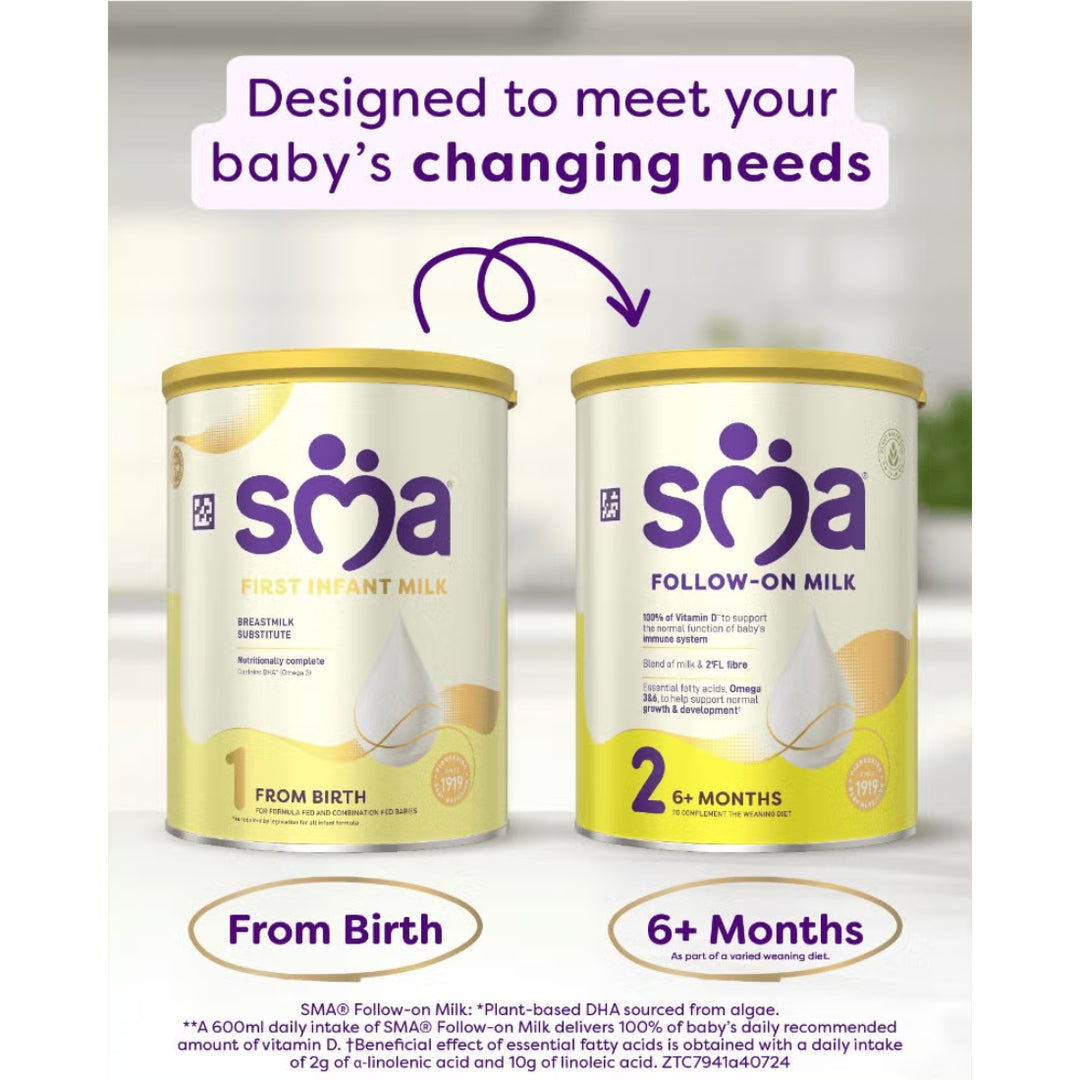 SMA Pro 1 First Infant Milk (From Birth) (800g)