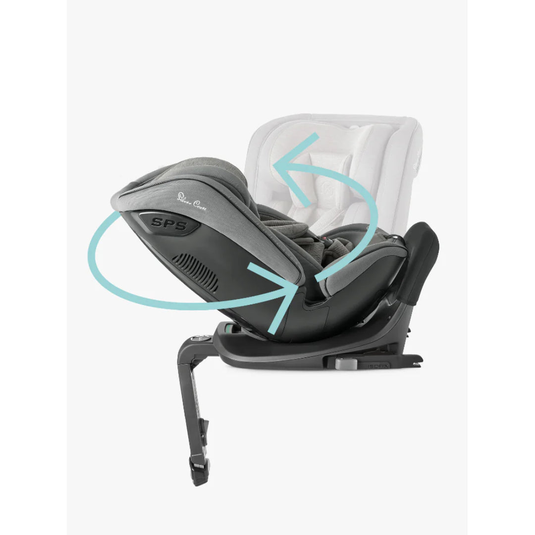 Silver Cross Motion All Size Car Seat with 360-degree rotation