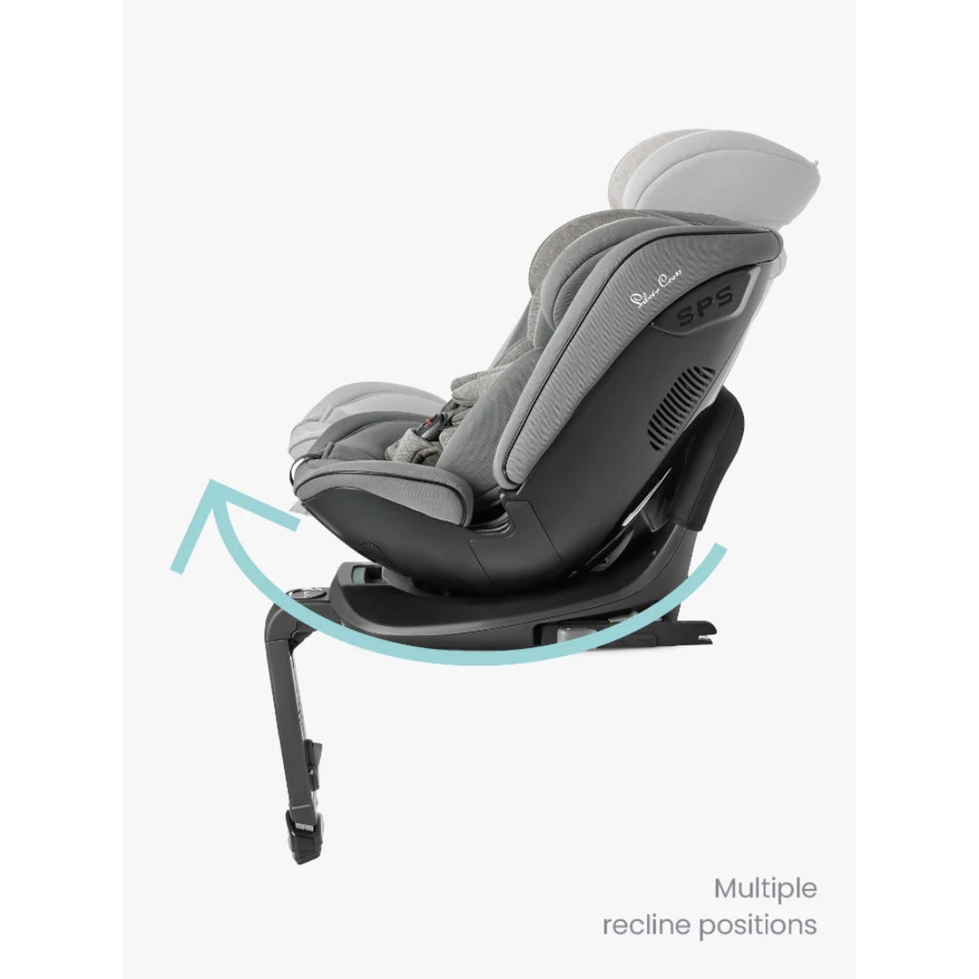Silver Cross Motion All Size Car Seat with three recline positions