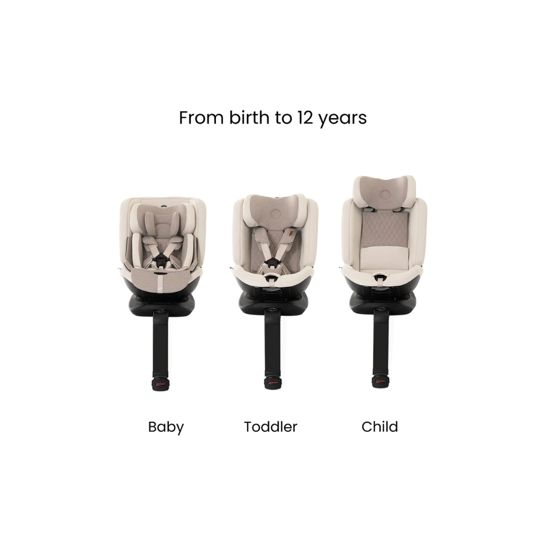 Silver Cross Motion 2 car seat from birth to 12 years