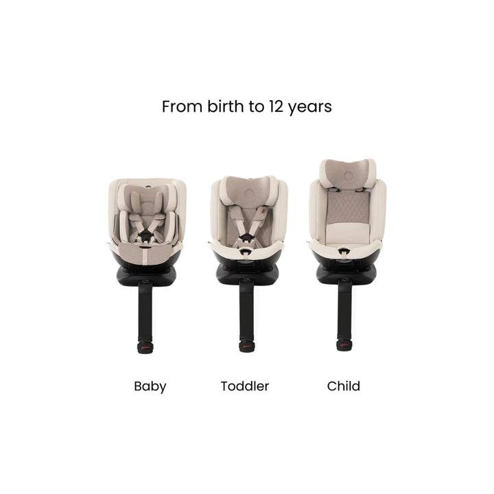 Silver Cross Motion 2 car seat from birth to 12 years