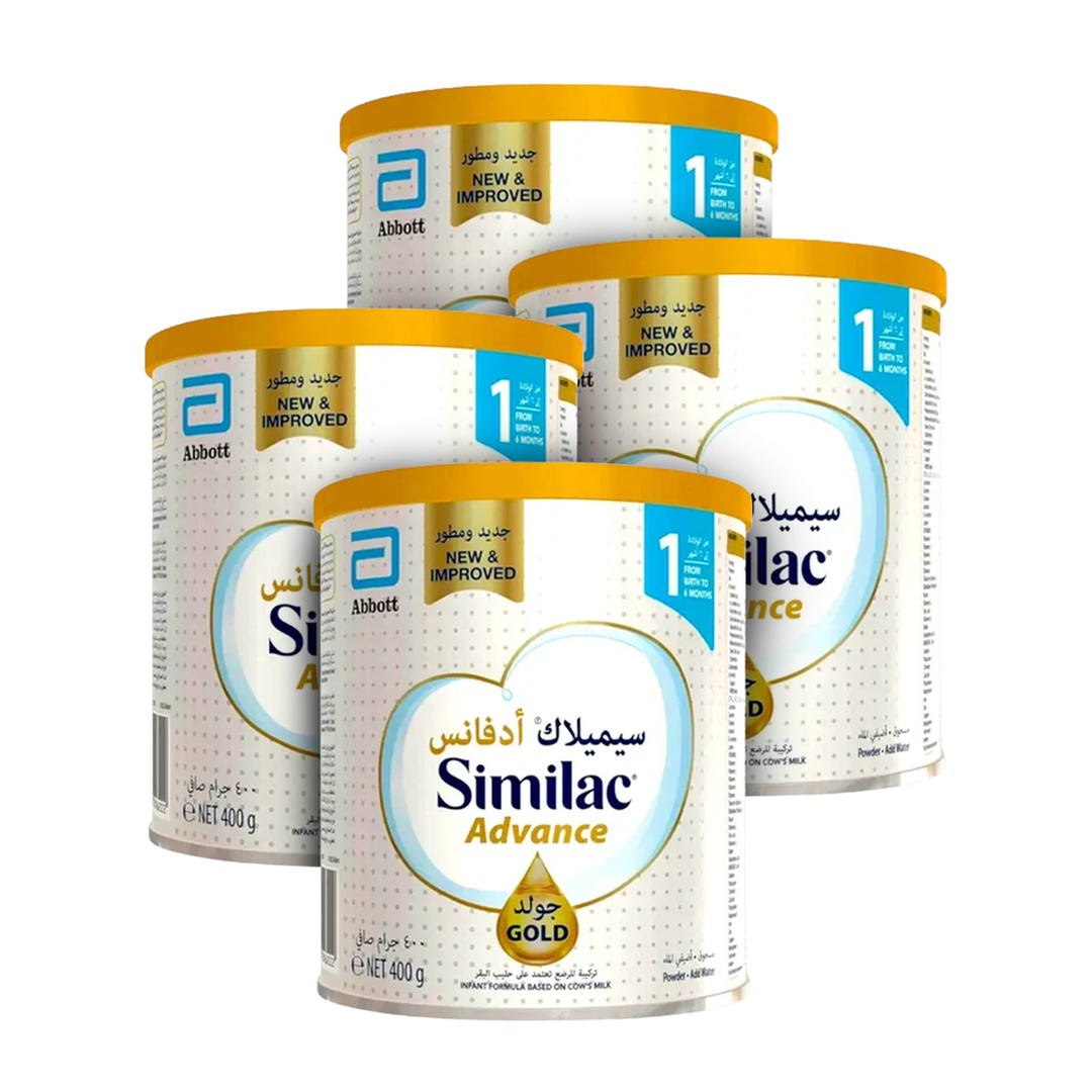 Similac Advance Gold Infant Formula Stage 1 (0 to 6 Months) (400g)