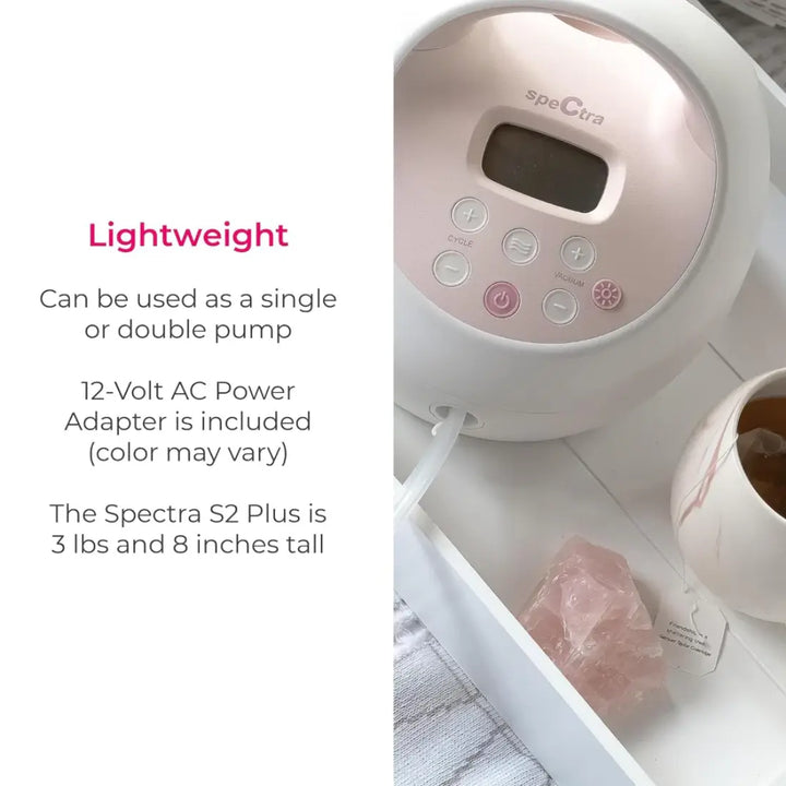 Spectra S2 Plus Premier Electric Breast Pump