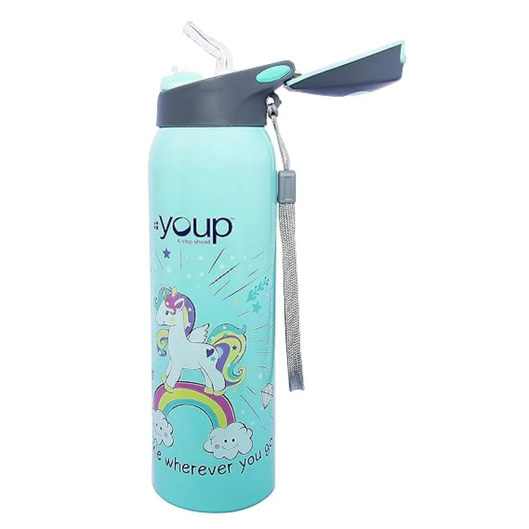 Magical Unicorn Stainless Steel Bottle - Gypsy (500 ml) - Green