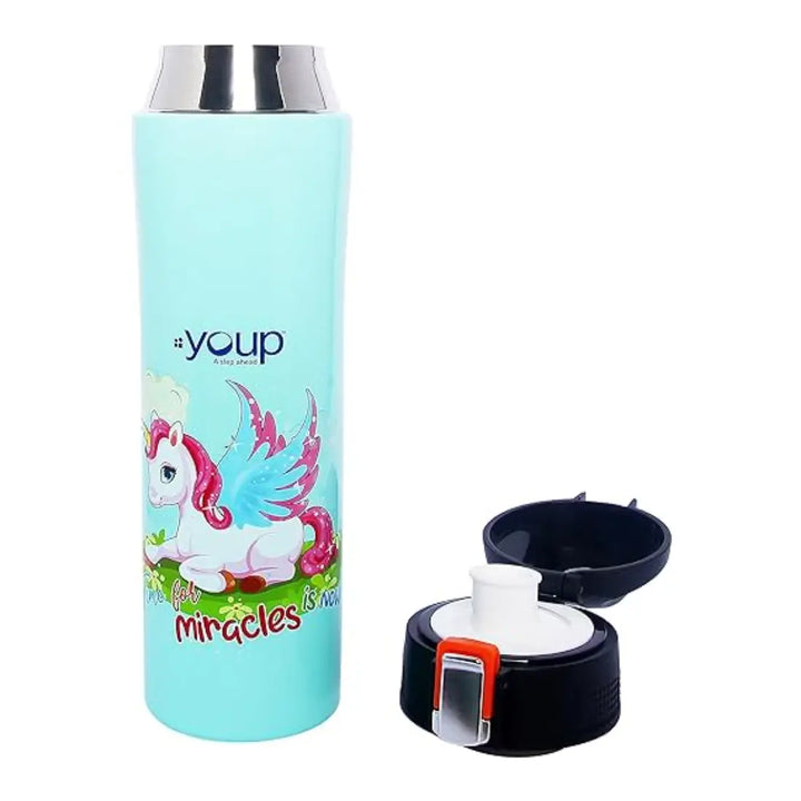 Magical Unicorn Stainless Steel Bottle - Rolex (500ml) - Green