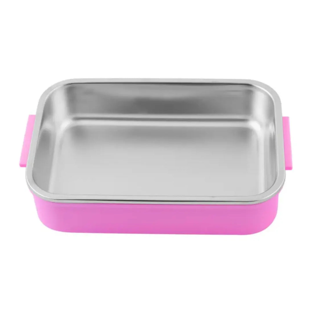 Magical Unicorn Stainless Steel Lunch Box - Crazy (850 ml) - Pink