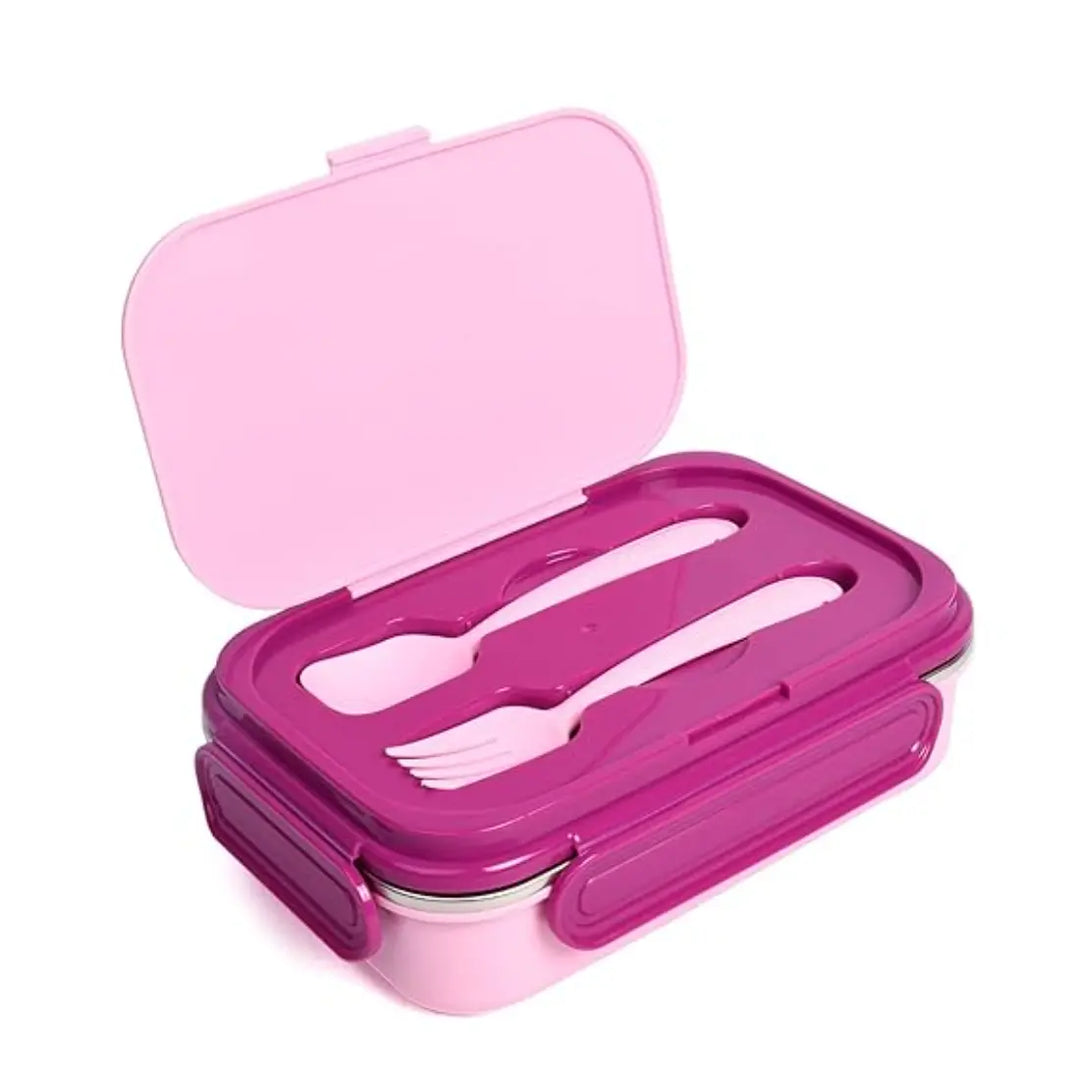 Magical Unicorn Stainless Steel Lunch Box - Xolo (850 ml) - Pink