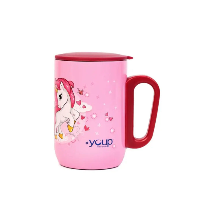 Magical Unicorn Stainless Steel Mug - Sorso- UCM (320 ml) - Pink