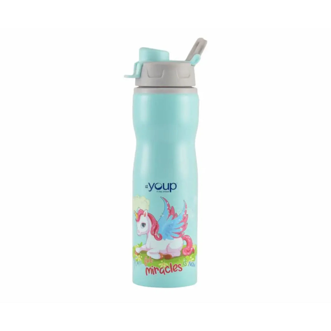 Magical Unicorn Stainless Steel Bottle - Bingo (750 ml) - Green