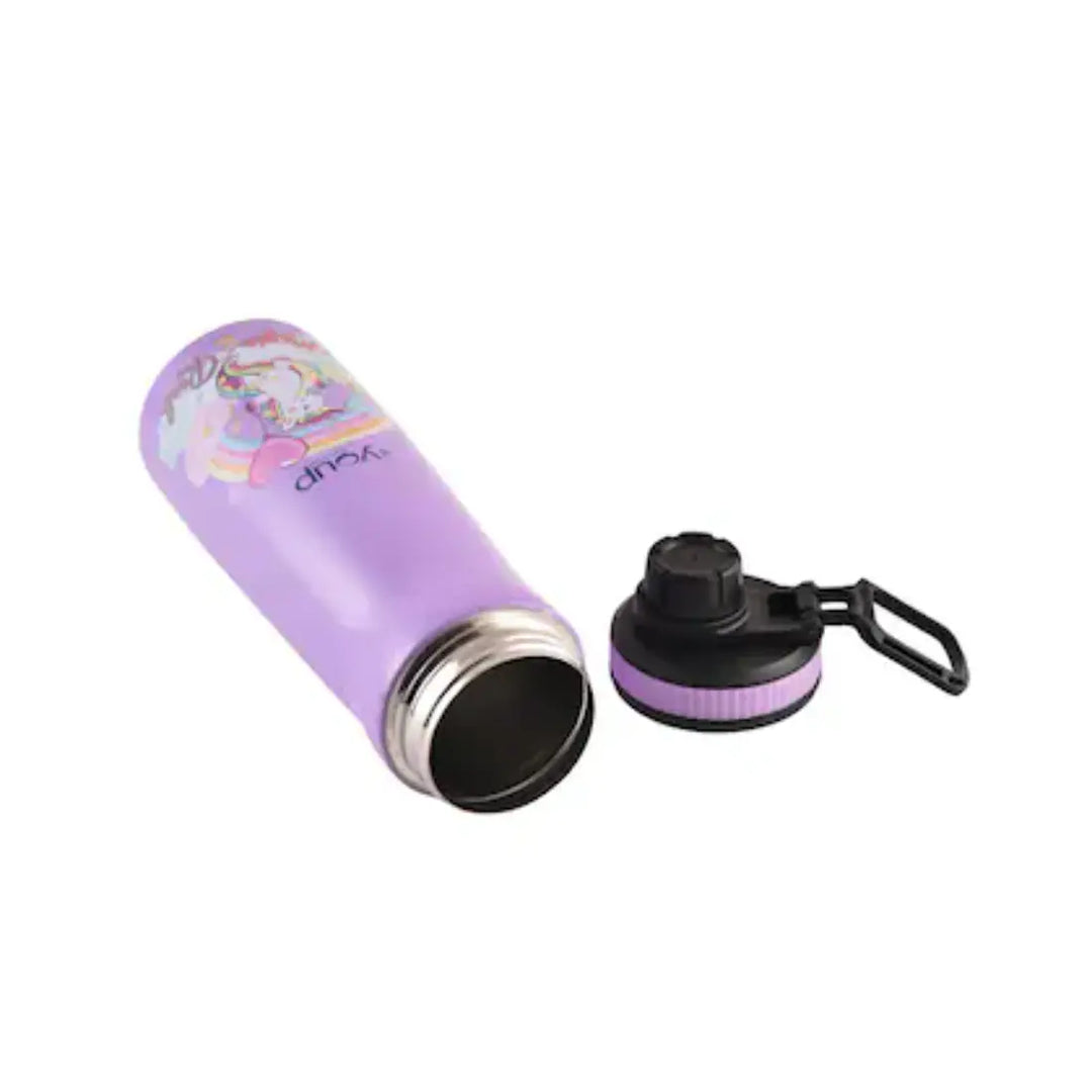 Magical Unicorn Stainless Steel Bottle - Euro (750 ml) - Purple