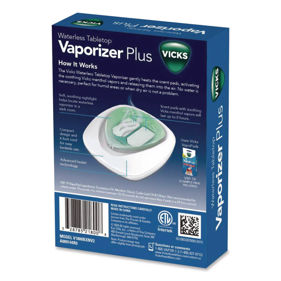 Vicks Waterless Tabletop Vaporizer Plus