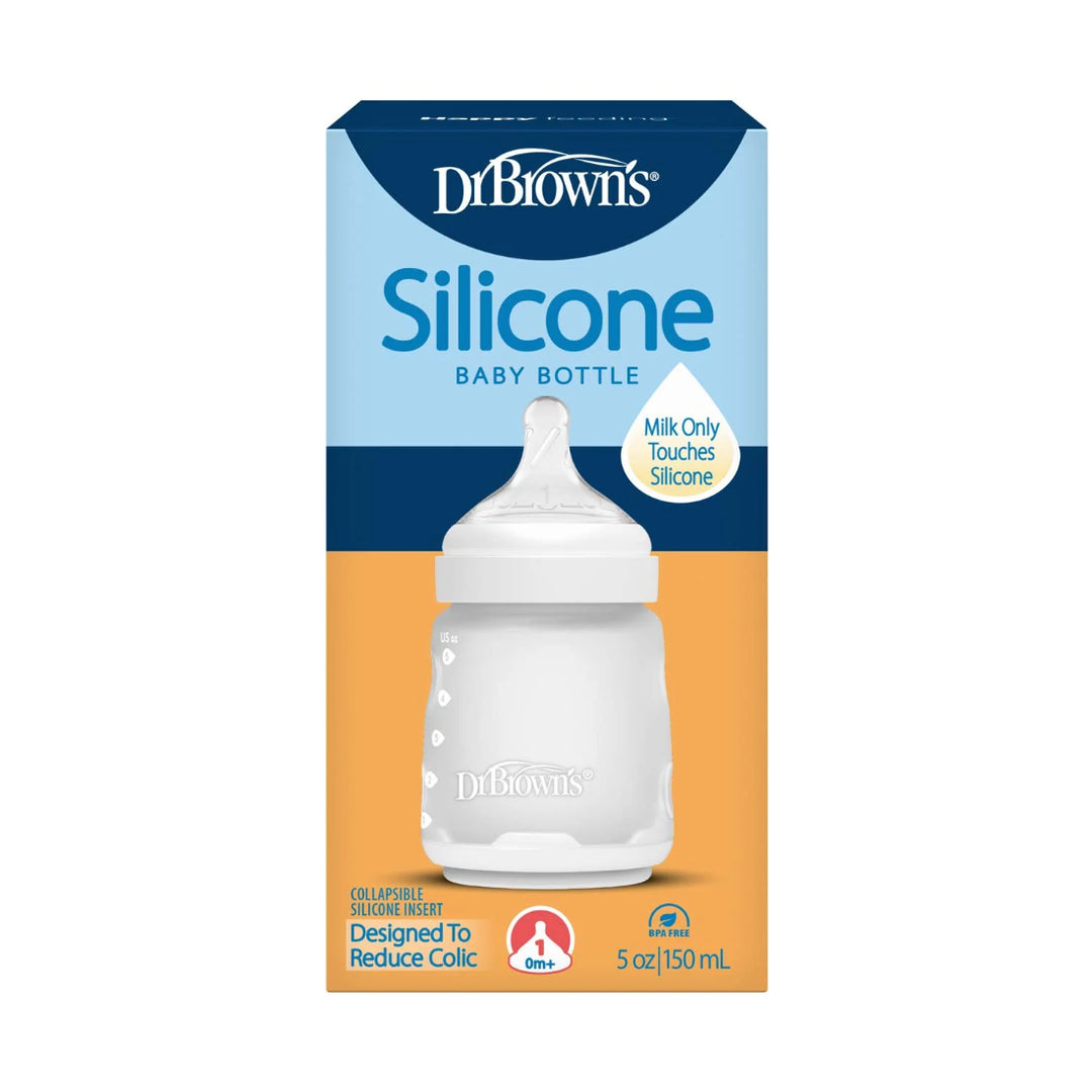 Dr. Brown’s Silicone Baby Bottle 5 oz / 150 ml