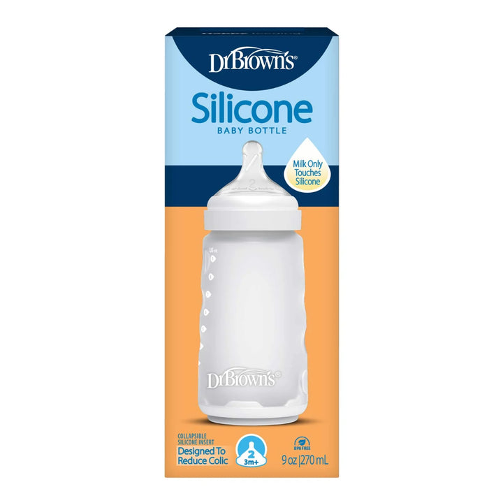 Dr. Brown’s Silicone Baby Bottle 9 oz / 270 ml
