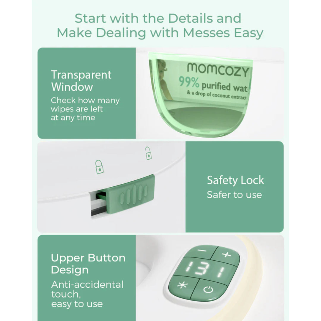 momcozy Large Capacity Baby Wipe Warmer